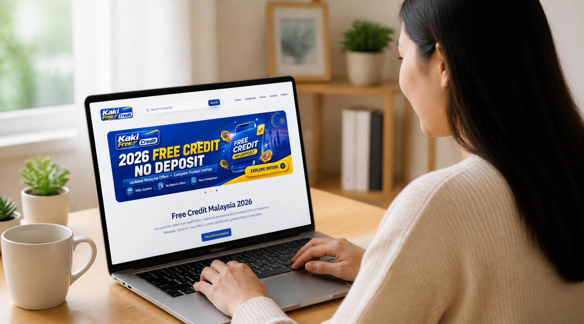 Compare Malaysia’s Free Credit Offers in One Place With KakiFreeCredit