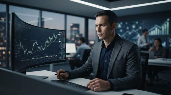 SaaS founder reviewing financial data, illustrating the importance of CAC payback period for business growth and profitability.